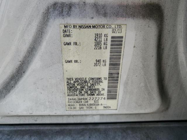 Photo 11 VIN: 1N4AL3AP4DC227274 - NISSAN ALTIMA 