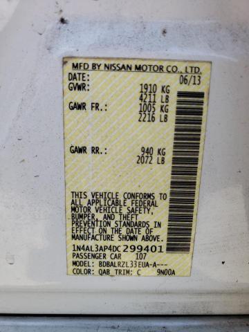 Photo 11 VIN: 1N4AL3AP4DC299401 - NISSAN ALTIMA 2.5 