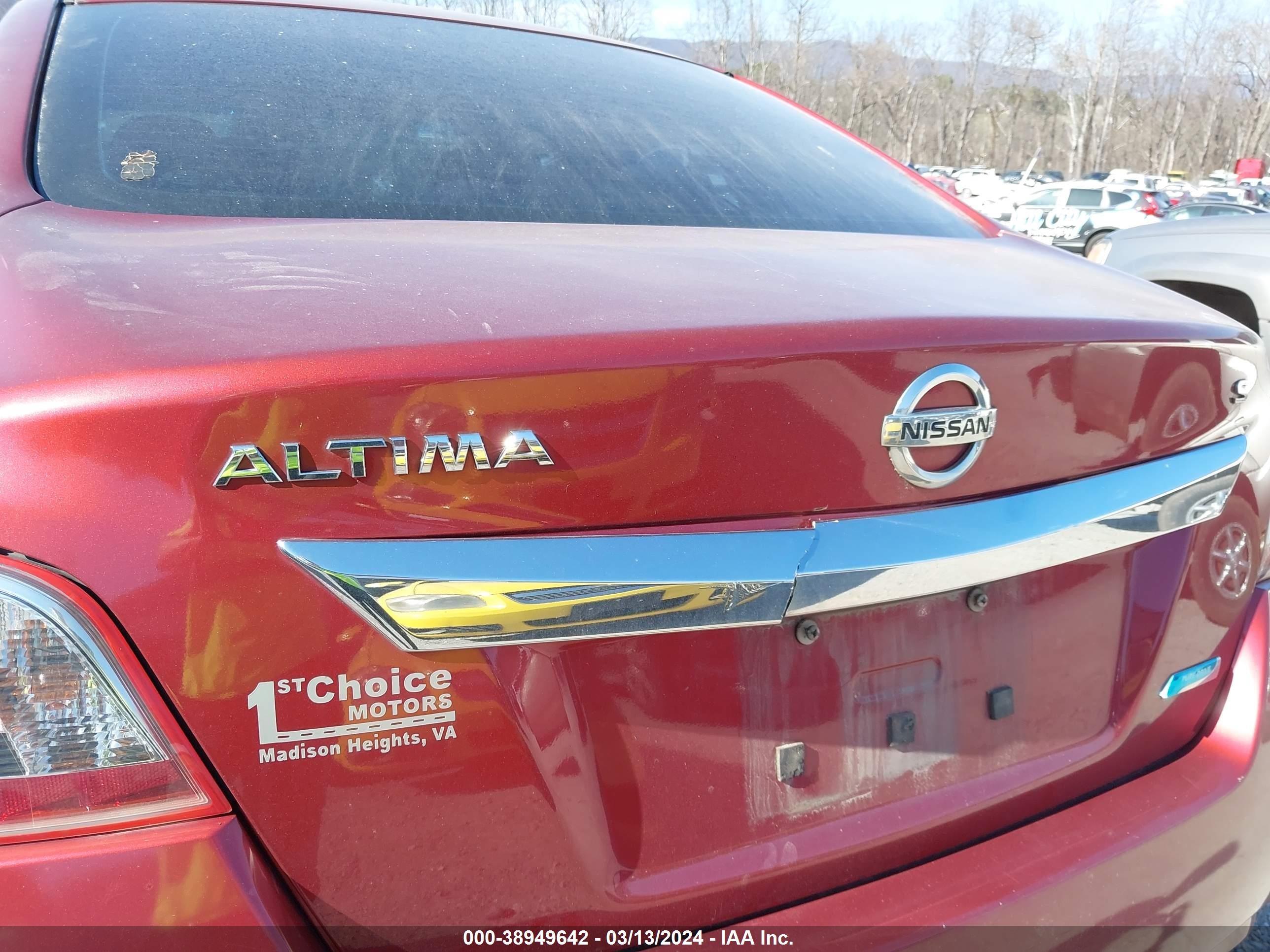 Photo 15 VIN: 1N4AL3AP4DC912603 - NISSAN ALTIMA 