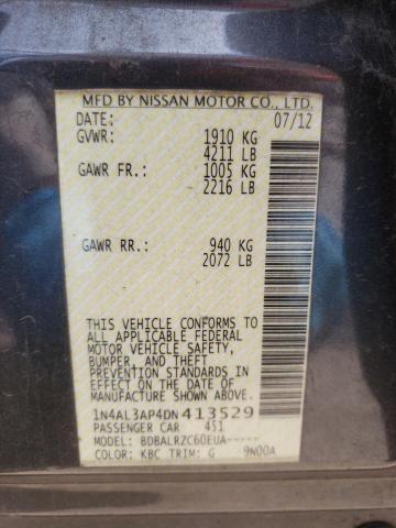 Photo 11 VIN: 1N4AL3AP4DN413529 - NISSAN ALTIMA 