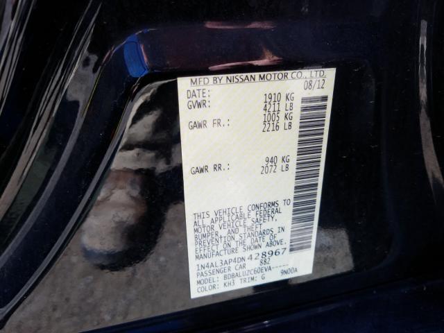 Photo 9 VIN: 1N4AL3AP4DN428967 - NISSAN ALTIMA 2.5 