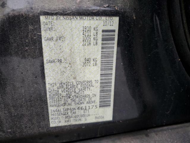 Photo 9 VIN: 1N4AL3AP4DN461175 - NISSAN ALTIMA 2.5 