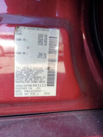 Photo 11 VIN: 1N4AL3AP4DN463122 - NISSAN ALTIMA 2.5 