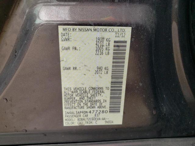 Photo 12 VIN: 1N4AL3AP4DN477280 - NISSAN ALTIMA 