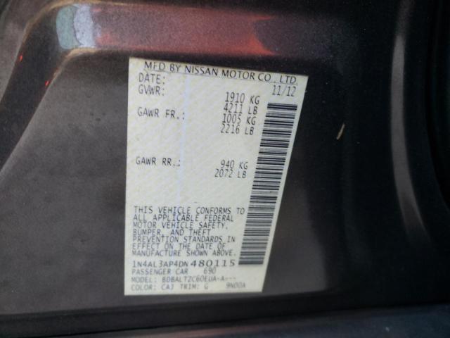 Photo 11 VIN: 1N4AL3AP4DN480115 - NISSAN ALTIMA 2.5 