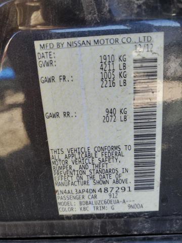 Photo 12 VIN: 1N4AL3AP4DN487291 - NISSAN ALTIMA 2.5 