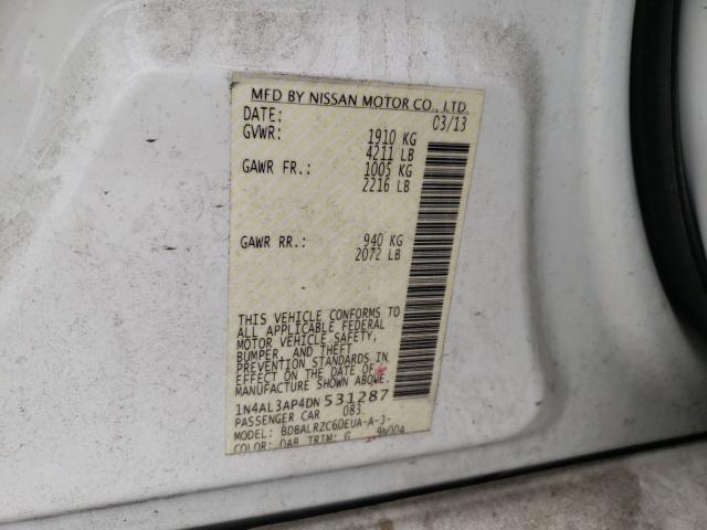 Photo 9 VIN: 1N4AL3AP4DN531287 - NISSAN ALTIMA 2.5 