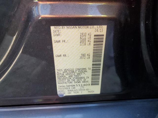 Photo 11 VIN: 1N4AL3AP4DN551409 - NISSAN ALTIMA 