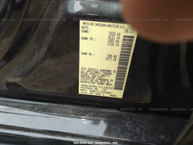 Photo 8 VIN: 1N4AL3AP4EC111834 - NISSAN ALTIMA 