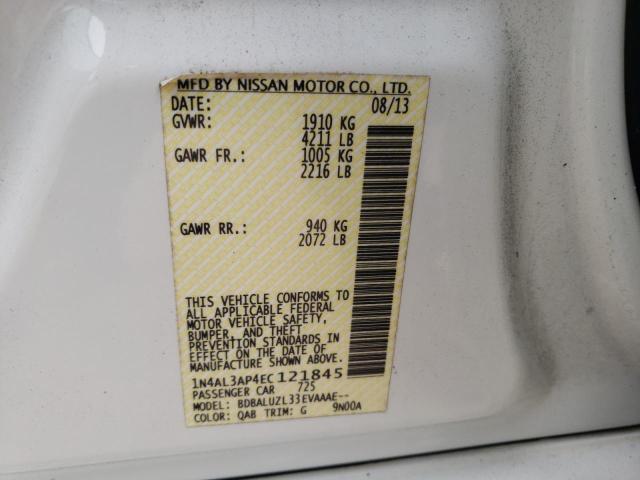 Photo 9 VIN: 1N4AL3AP4EC121845 - NISSAN ALTIMA 2.5 