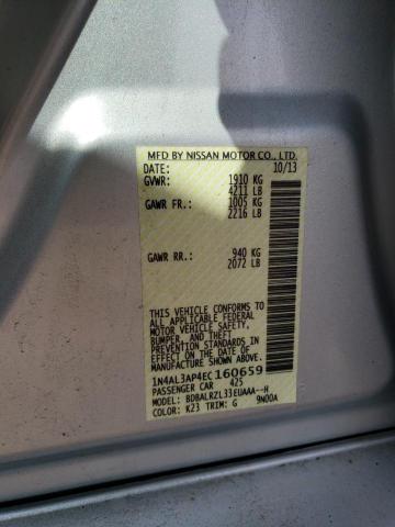 Photo 11 VIN: 1N4AL3AP4EC160659 - NISSAN ALTIMA 2.5 