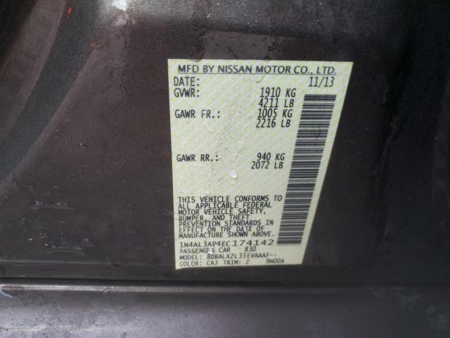 Photo 11 VIN: 1N4AL3AP4EC174142 - NISSAN ALTIMA 2.5 