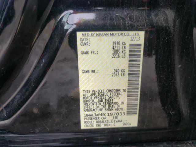 Photo 9 VIN: 1N4AL3AP4EC197033 - NISSAN ALTIMA 2.5 