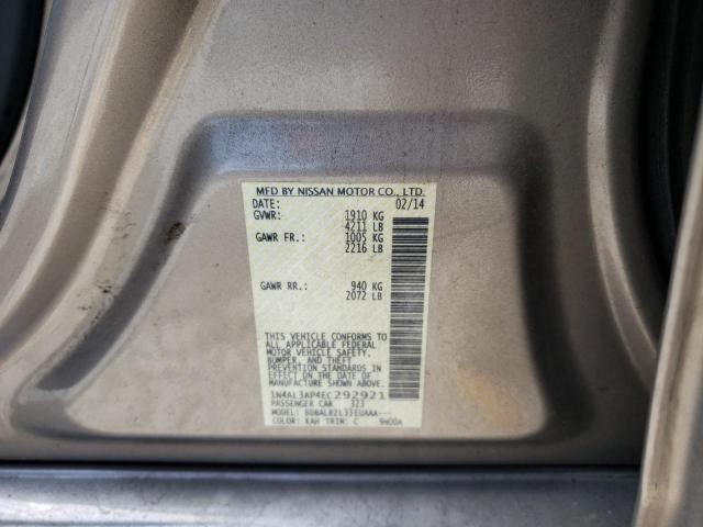 Photo 9 VIN: 1N4AL3AP4EC292921 - NISSAN ALTIMA 2.5 