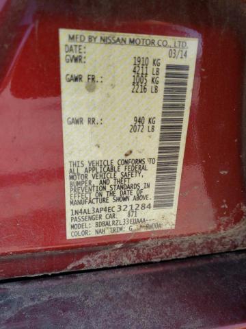 Photo 11 VIN: 1N4AL3AP4EC321284 - NISSAN ALTIMA 2.5 