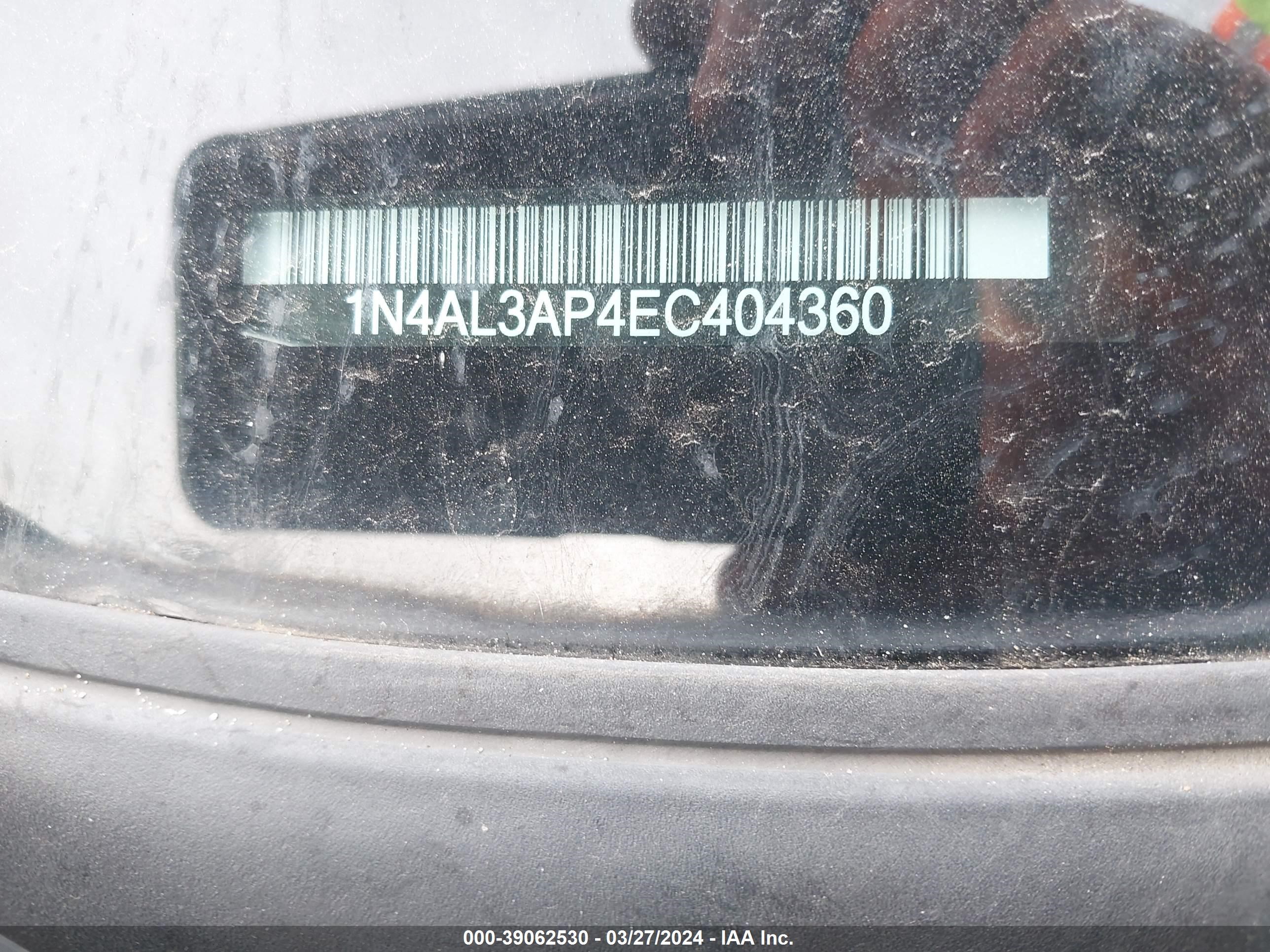 Photo 8 VIN: 1N4AL3AP4EC404360 - NISSAN ALTIMA 