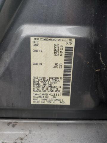 Photo 11 VIN: 1N4AL3AP4EC413317 - NISSAN ALTIMA 