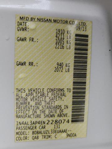 Photo 11 VIN: 1N4AL3AP4EN228074 - NISSAN ALTIMA 2.5 