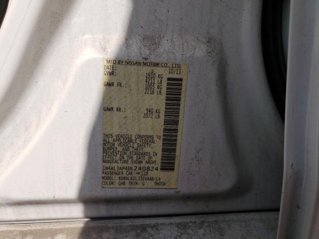 Photo 9 VIN: 1N4AL3AP4EN240824 - NISSAN ALTIMA 2.5 