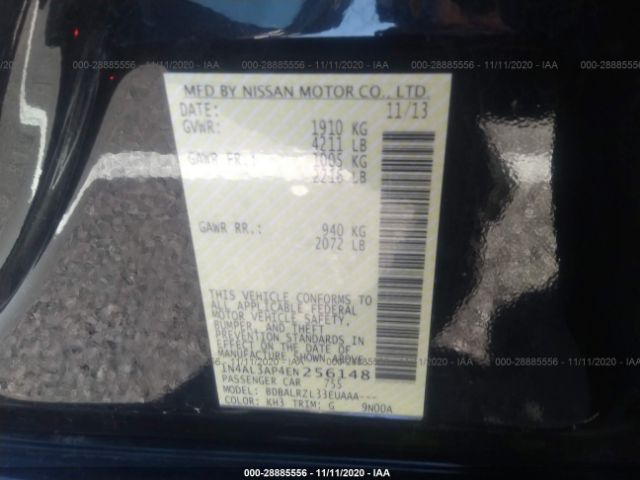 Photo 8 VIN: 1N4AL3AP4EN256148 - NISSAN ALTIMA 