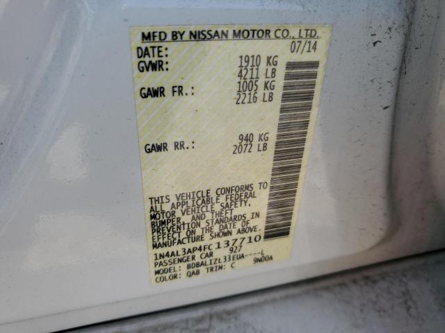 Photo 11 VIN: 1N4AL3AP4FC137710 - NISSAN ALTIMA 