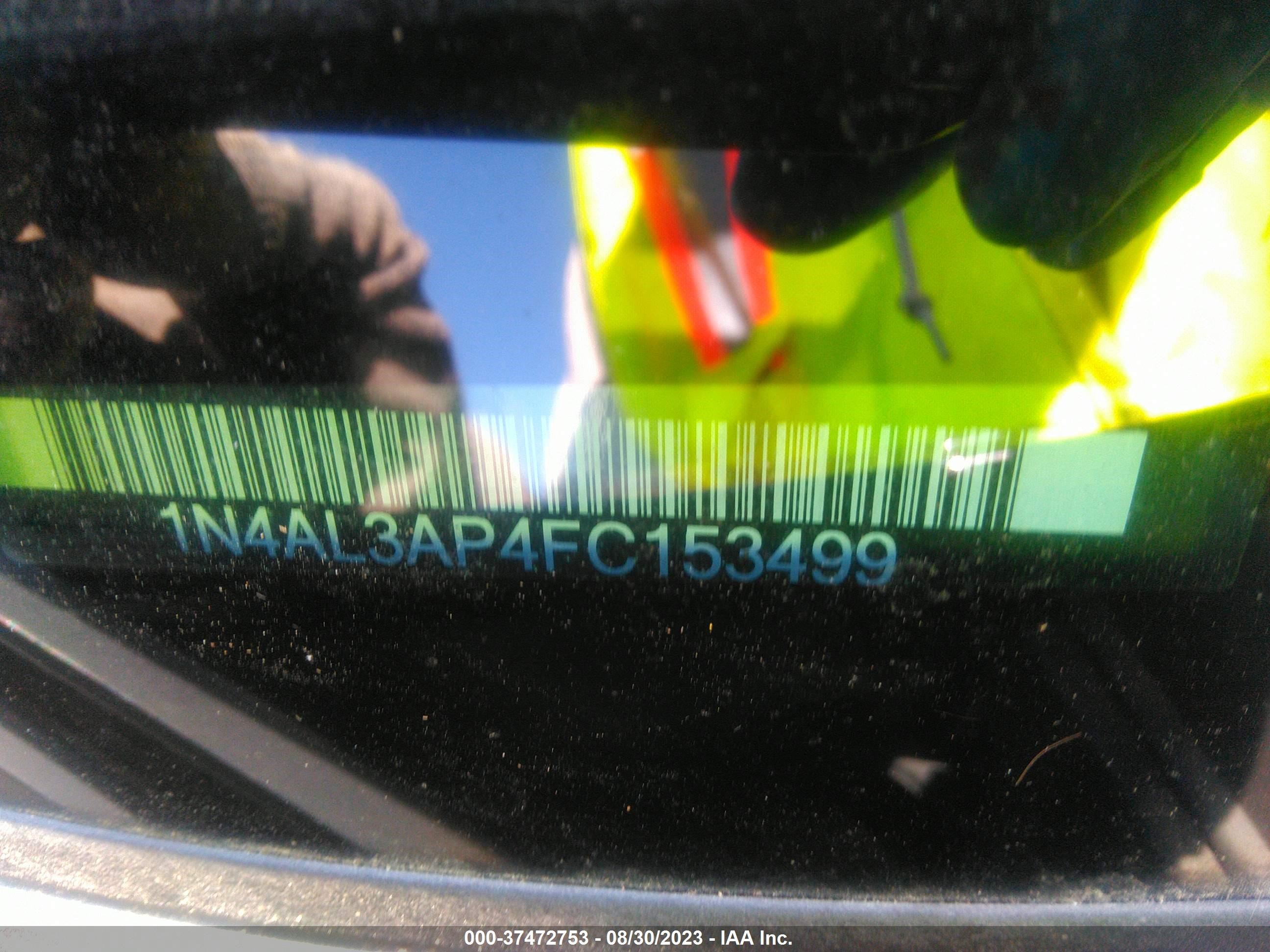 Photo 8 VIN: 1N4AL3AP4FC153499 - NISSAN ALTIMA 