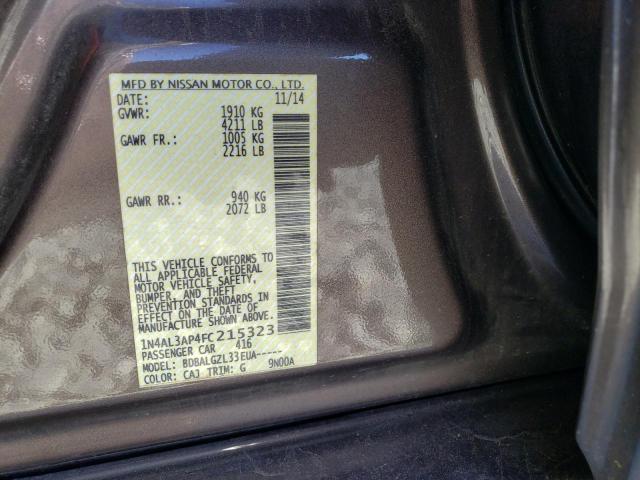 Photo 11 VIN: 1N4AL3AP4FC215323 - NISSAN ALTIMA 2.5 