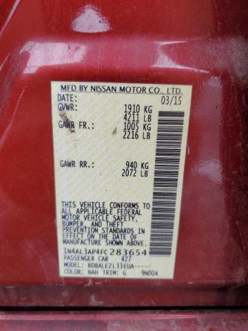 Photo 11 VIN: 1N4AL3AP4FC283654 - NISSAN ALTIMA 