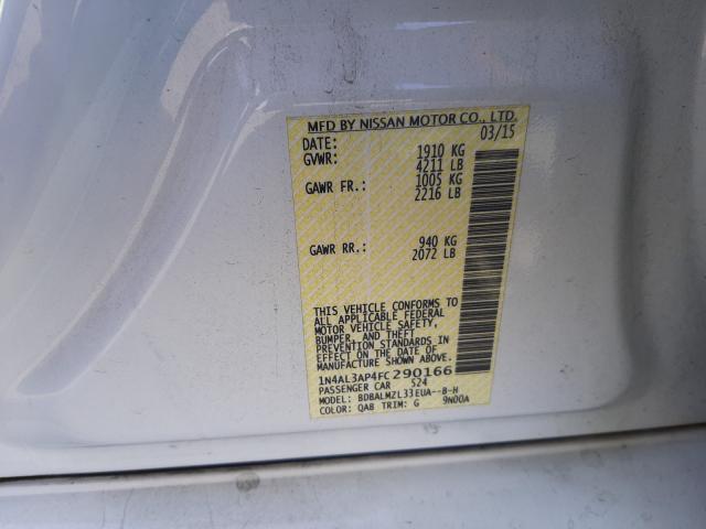 Photo 9 VIN: 1N4AL3AP4FC290166 - NISSAN ALTIMA 2.5 