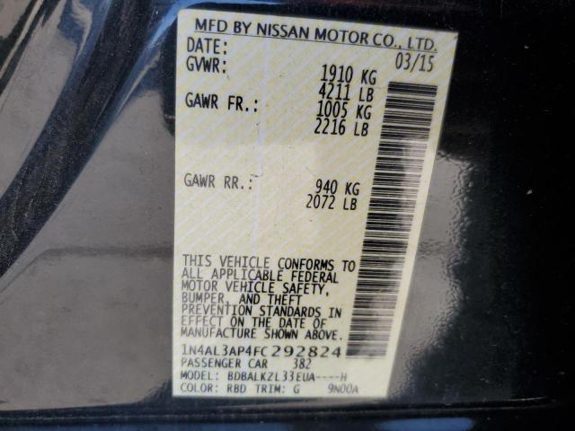 Photo 11 VIN: 1N4AL3AP4FC292824 - NISSAN ALTIMA 