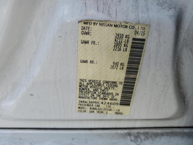 Photo 11 VIN: 1N4AL3AP4FC424609 - NISSAN ALTIMA 2.5 