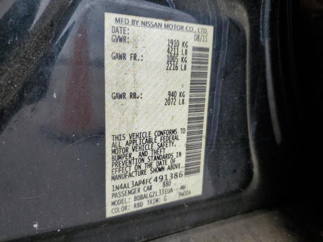 Photo 11 VIN: 1N4AL3AP4FC491386 - NISSAN ALTIMA 