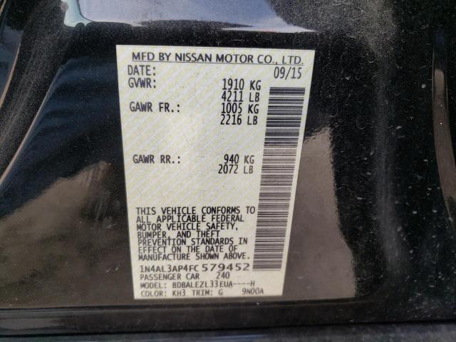 Photo 11 VIN: 1N4AL3AP4FC579452 - NISSAN ALTIMA 