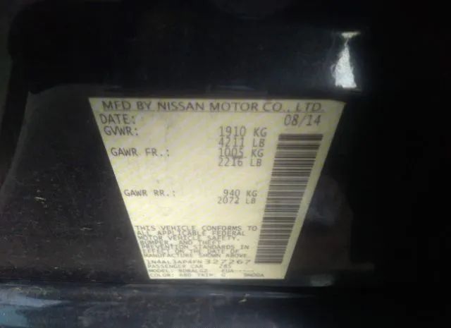 Photo 8 VIN: 1N4AL3AP4FN327267 - NISSAN ALTIMA 