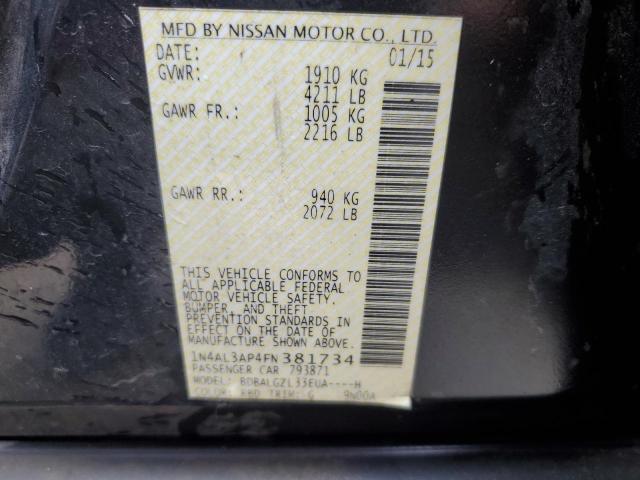 Photo 11 VIN: 1N4AL3AP4FN381734 - NISSAN ALTIMA 