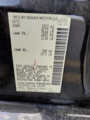 Photo 11 VIN: 1N4AL3AP4FN390840 - NISSAN ALTIMA 