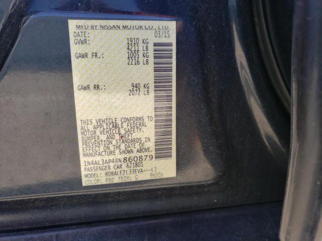 Photo 11 VIN: 1N4AL3AP4FN860879 - NISSAN ALTIMA 2.5 