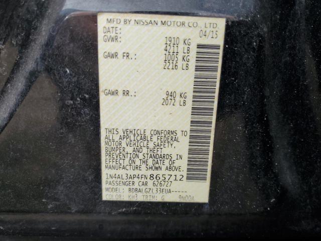 Photo 12 VIN: 1N4AL3AP4FN865712 - NISSAN ALTIMA 2.5 