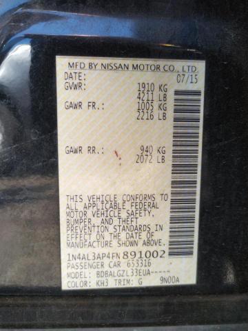 Photo 9 VIN: 1N4AL3AP4FN891002 - NISSAN ALTIMA 2.5 