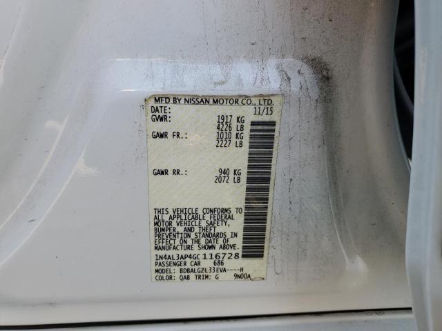 Photo 9 VIN: 1N4AL3AP4GC116728 - NISSAN ALTIMA 2.5 