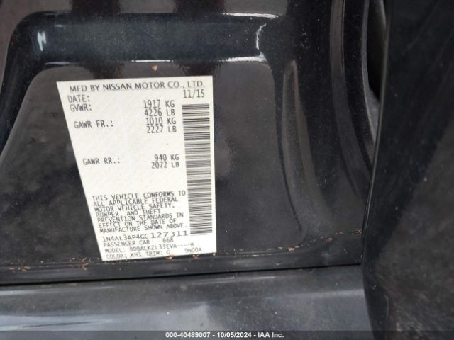 Photo 8 VIN: 1N4AL3AP4GC127311 - NISSAN ALTIMA 