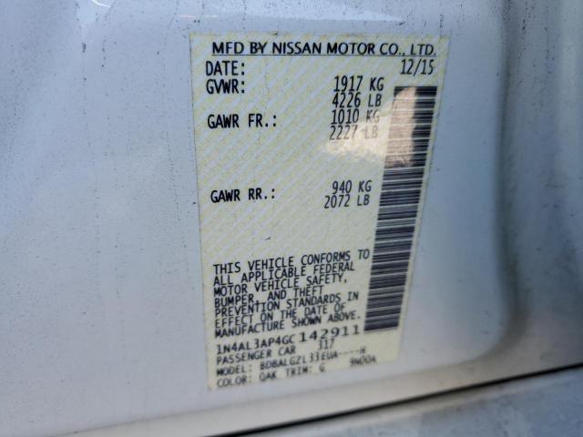 Photo 12 VIN: 1N4AL3AP4GC142911 - NISSAN ALTIMA 