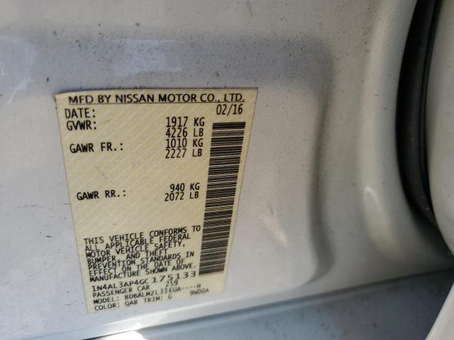 Photo 11 VIN: 1N4AL3AP4GC175133 - NISSAN ALTIMA 2.5 