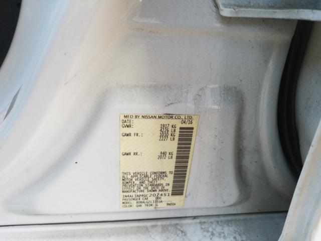 Photo 9 VIN: 1N4AL3AP4GC207451 - NISSAN ALTIMA 2.5 