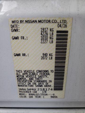 Photo 11 VIN: 1N4AL3AP4GC218174 - NISSAN ALTIMA 2.5 