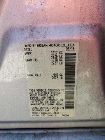 Photo 11 VIN: 1N4AL3AP4GC228624 - NISSAN ALTIMA 2.5 