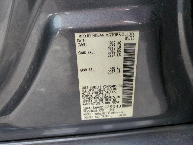 Photo 11 VIN: 1N4AL3AP4GC229143 - NISSAN ALTIMA 