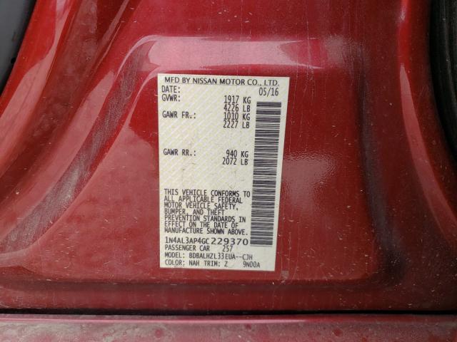 Photo 9 VIN: 1N4AL3AP4GC229370 - NISSAN ALTIMA 2.5 