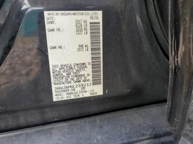 Photo 12 VIN: 1N4AL3AP4GC259212 - NISSAN ALTIMA 2.5 