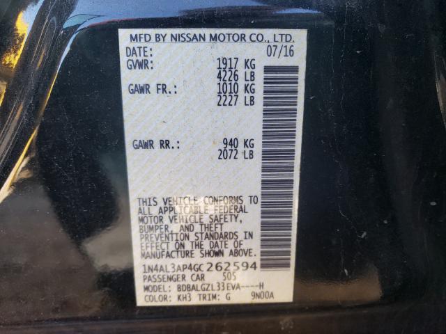 Photo 9 VIN: 1N4AL3AP4GC262594 - NISSAN ALTIMA 2.5 